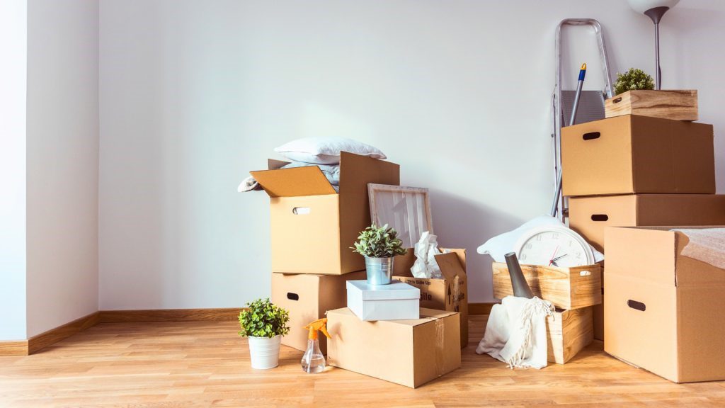 بسته بندی اسباب با کارتن خالی